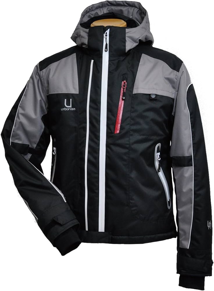 Amazon | [アーバニズム] アジャスタブルウィンタージャケット グレー